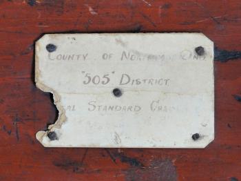 The 'County of Northumberland | ''505'' District | [Loc]al Standard Chain' label.