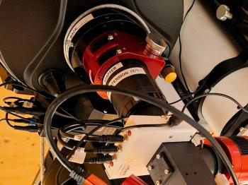 The new Moonlite focuser for the MLAstro SHG700.