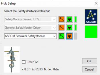 The ASCOM SafetyMonitor Hub