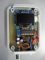 The interior of the interface box.