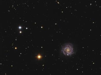 NGC 3180 as imaged in March and April 2022.