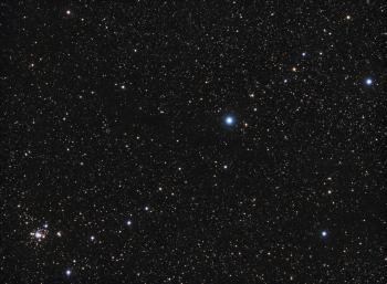 Kembel's Cascade and NGC1502 as imaged with the Esprit 80ED on 14 September 2023.