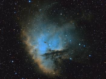 NGC281 as imaged in August 2022.
