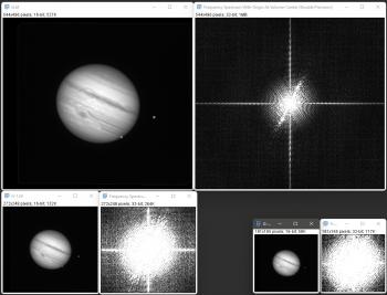 FFTJ analysis of a Jupiter image with a C11 EdgeHD at f/20 with a ZWO ASI174 (5.9 micron pixels).