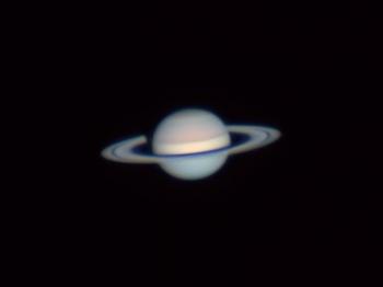 Saturn as imaged on 25 November 2023 around 17:42UTC with the C11 EdgeHD.